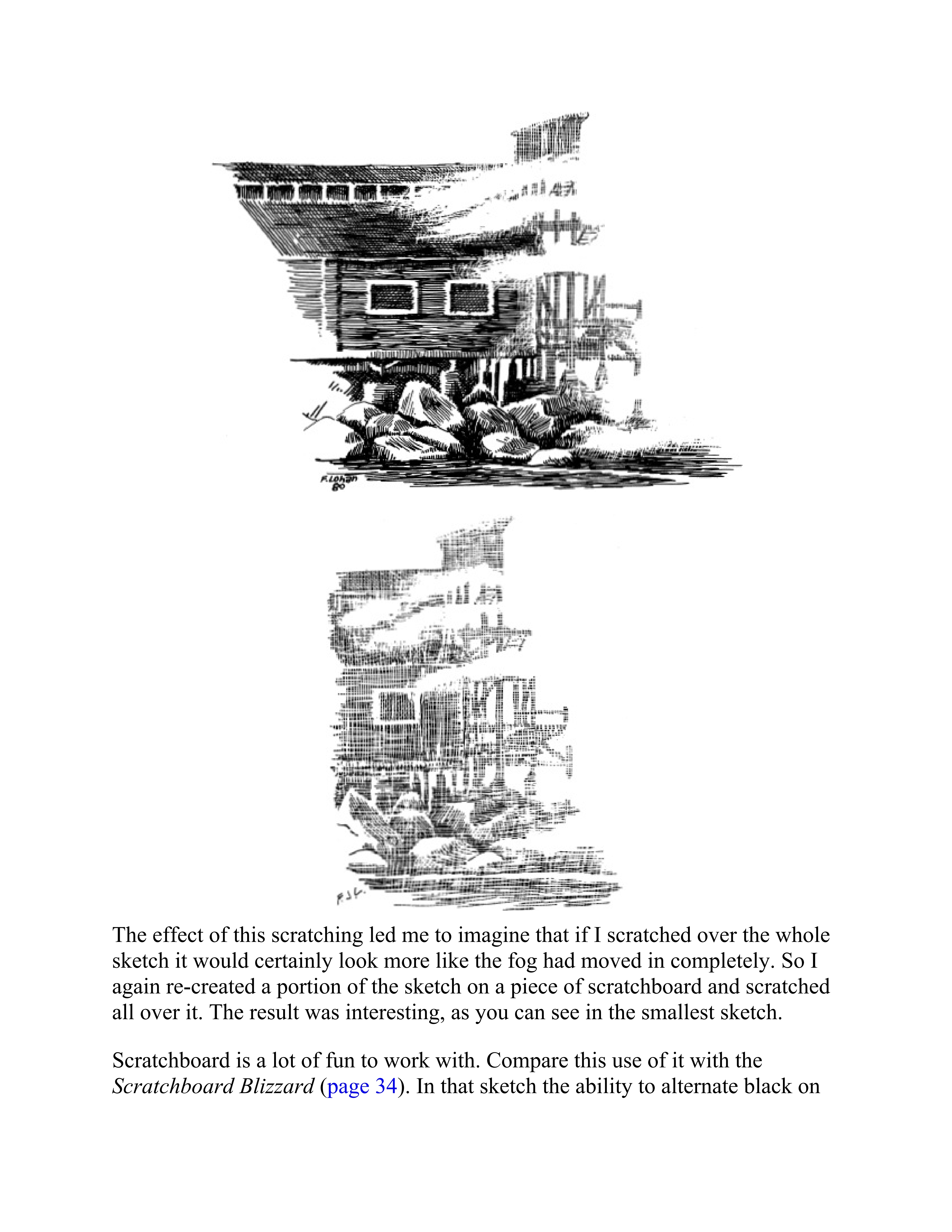 آموزش نقاشی طراحی سیاه قلم شهرری